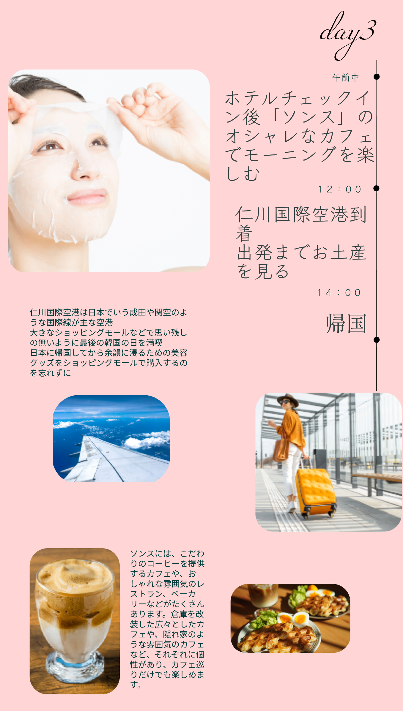 びようちゃんのおすすめモデルコースDay3